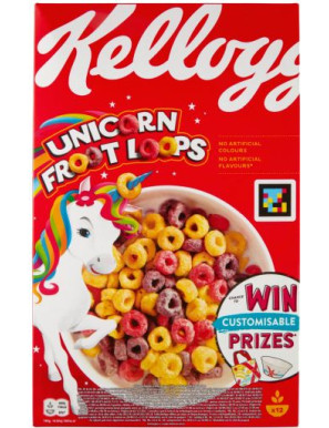 KELLOGG'S FROOT LOOPS G.375 UNICORN