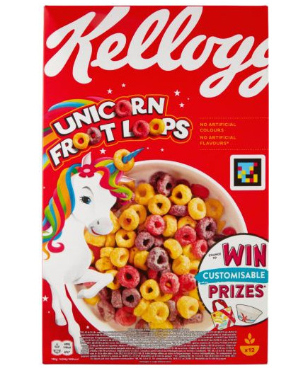 KELLOGG'S FROOT LOOPS G.375 UNICORN