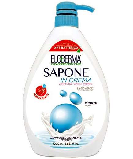 Eloderma Crema Di Sapone lt.1 Dispencer Neutro