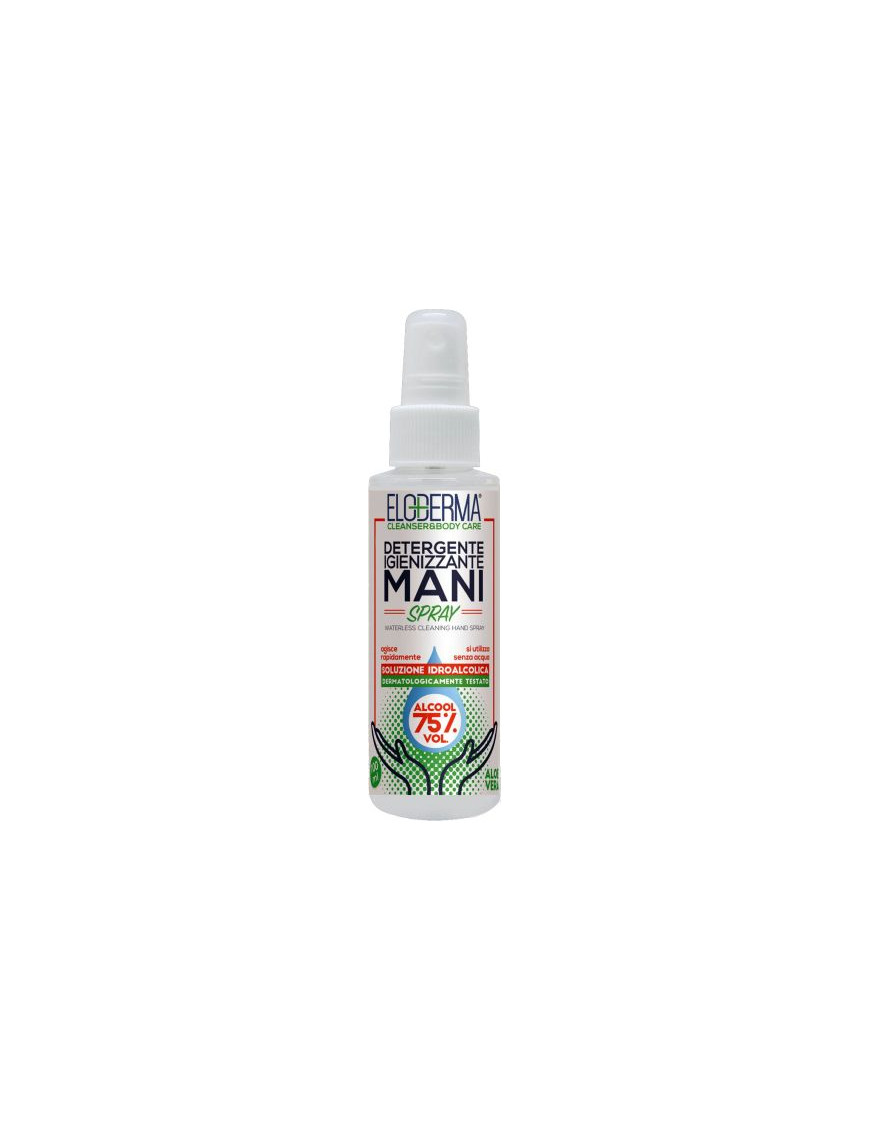 ELODERMA IGIENIZZANTE MANI SPRAY ML.100 75% ALCOOL