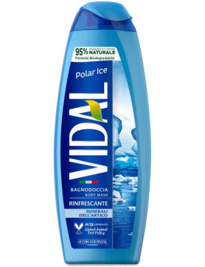 Vidal Bagno Schiuma Rinfrescante Polar Ice Minerali ml.500