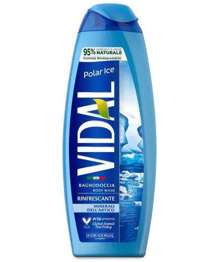 Vidal Bagno Schiuma Rinfrescante Polar Ice Minerali ml.500