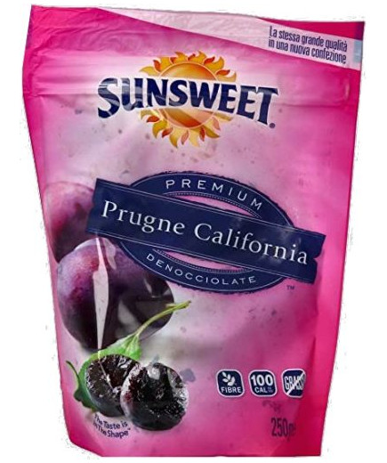 SUNSWEET PRUGNE DENOCCIOLATE G.250 DOYPACK
