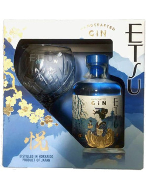 Etsu Japanese Gin+Bicchiere cl.70