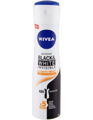 Nivea Deo Black&Whit Ultimate Impact Spray ml.150