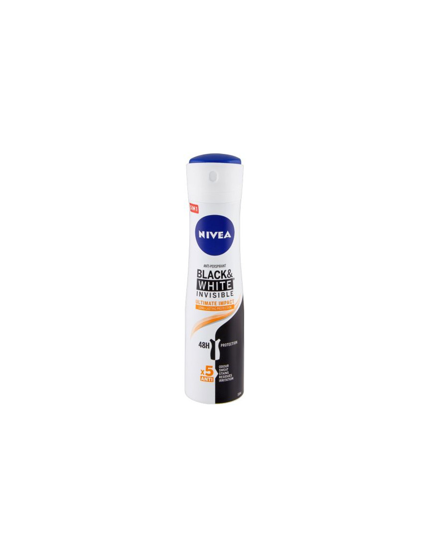 Nivea Deo Black&Whit Ultimate Impact Spray ml.150