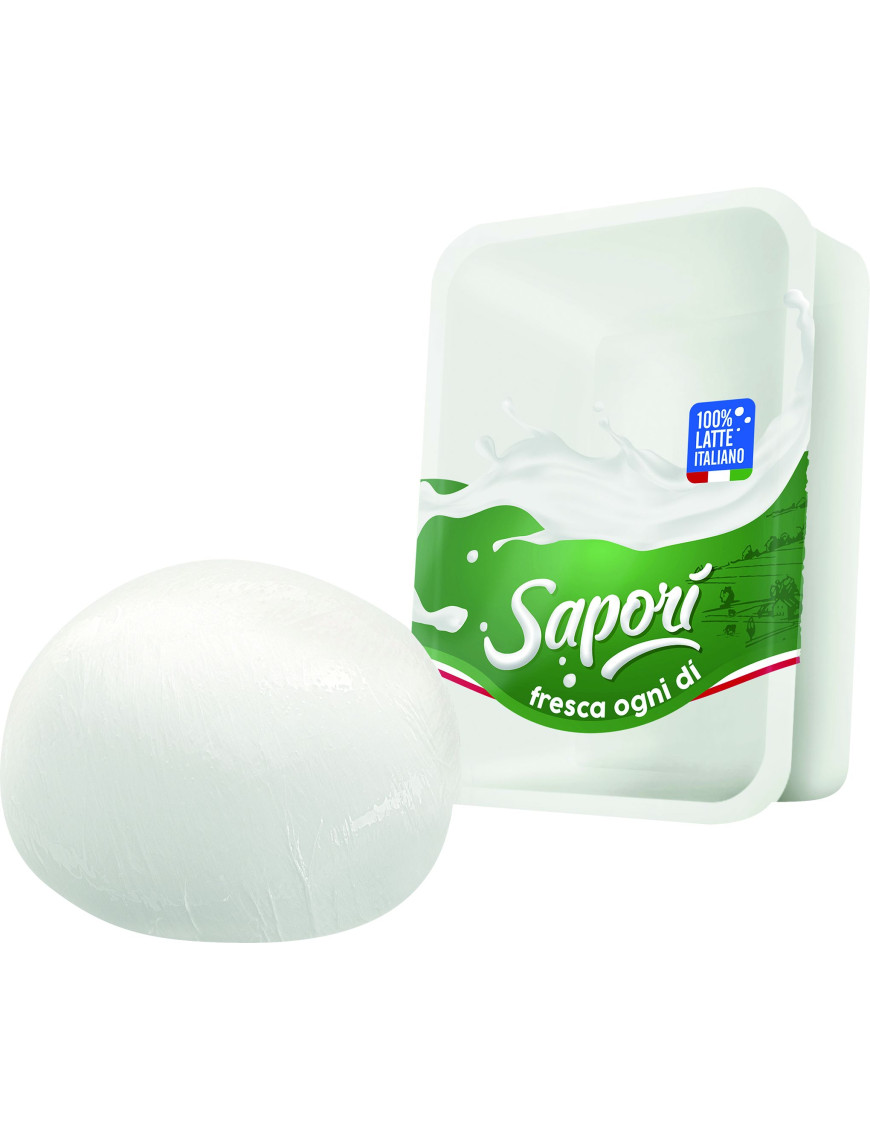 Sapori' Mozzarella Fior Di Latte Vaschetta kg.3