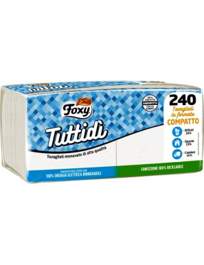 FOXY TOVAGL.TUTTIDI' 1V X240BIANCO