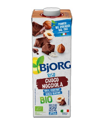 BJORG BEVANDA RISO CHOCO/NOCCIOLA LT.1 BIO