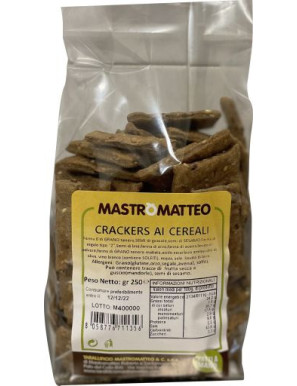 Mastromatteo Crackers Ai Cereali gr.250