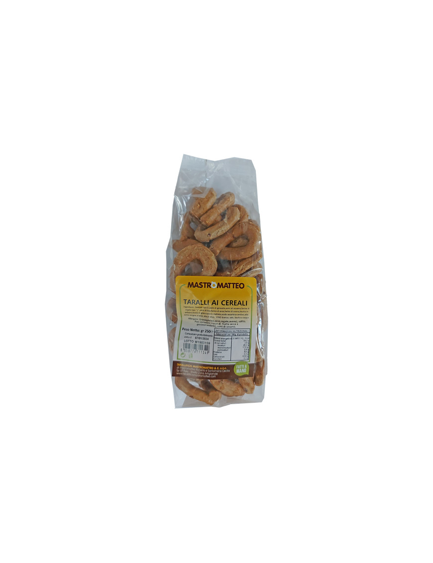 Mastromatteo Taralli Ai Cereali gr.250