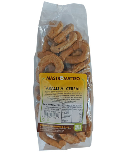 Mastromatteo Taralli Ai Cereali gr.250