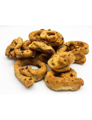 MASTROMATTEO TARALLI AL CALZONE (CIPOLLA E UVETTA) G.250