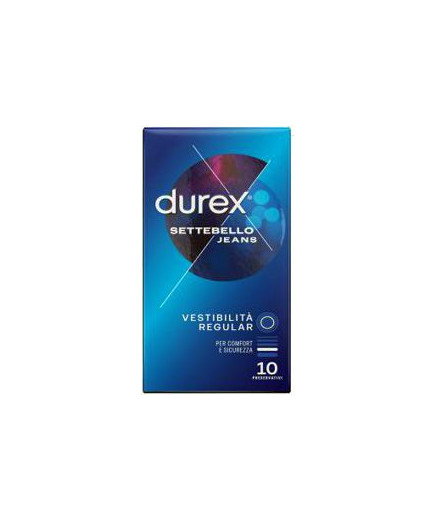 DUREX SETTEBELLO JEANS PZ.10 VESTIBILITA REGOLARE