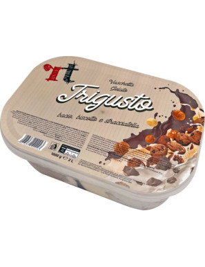 RT  GELATO VASCH.BACIO/BISCOTTO/STRACCIATELLA KG.1