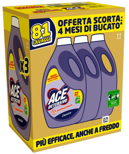 ACE LAV.LIQ.27 LAV.LT.1,350X3 CLASSICO (TRIPACCO)