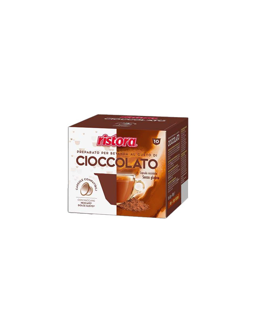 RISTORA CAPSULE CIOCCOLATO COMP.NDG G.18X10