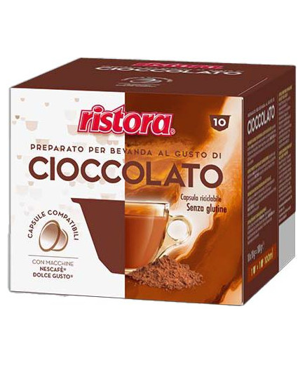 RISTORA CAPSULE CIOCCOLATO COMP.NDG G.18X10