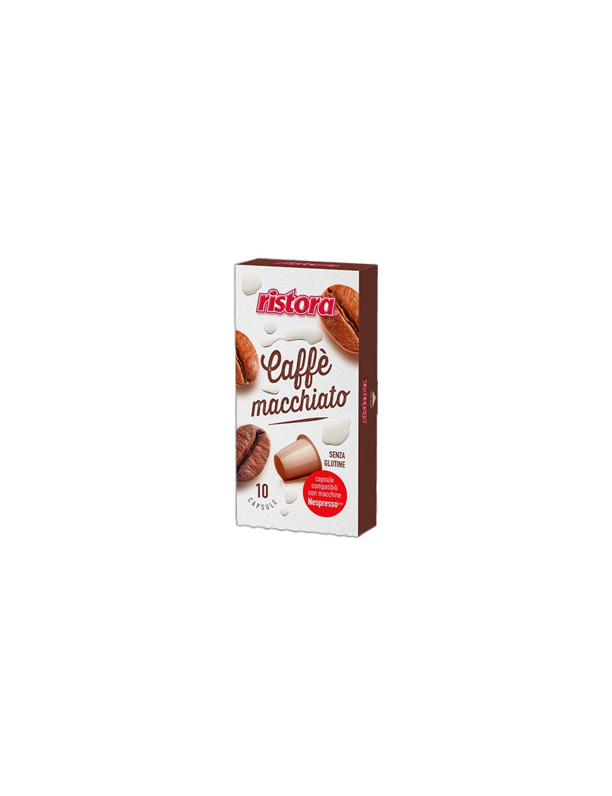 RISTORA CAPSULE CAFFE'MACCHIATO COMP.NESPRESSO G.3X10