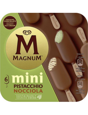 ALGIDA MAGNUM MINI PISTACCHIOGIANDUIA X6 G.267