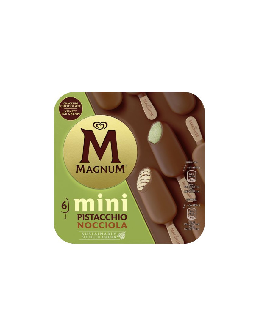 ALGIDA MAGNUM MINI PISTACCHIOGIANDUIA X6 G.267