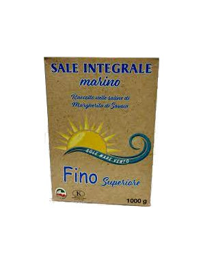 PIAZZOLLA SALE MARINO FINO INTEGRALE KG 1