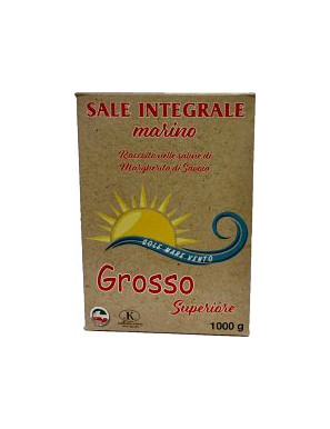 PIAZZOLLA SALE MARINO GROSSO INTEGRALE KG 1