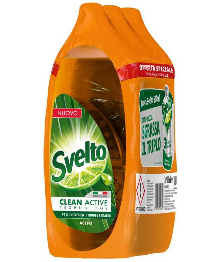 SVELTO DILUITO ML.980X3 ACETO (TRIPACCO)