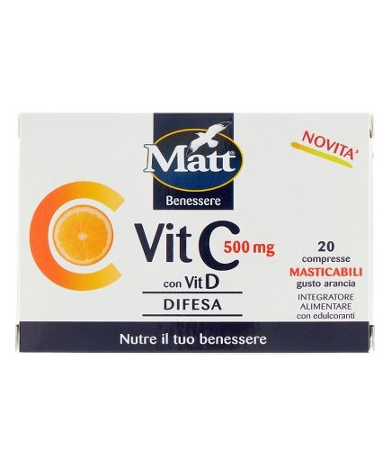 MATT VITAMINA C 20 CPR-MASTICABILI