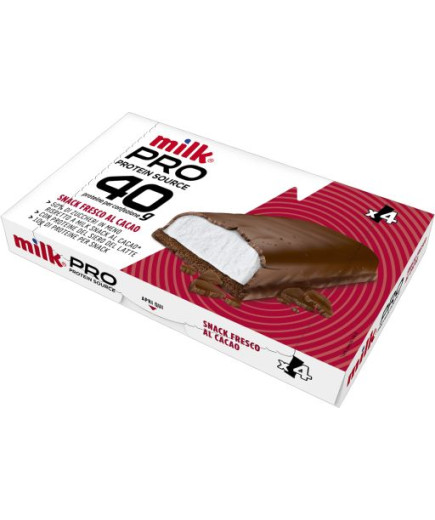 MILK PRO SNACK AL CACAO G.40X4