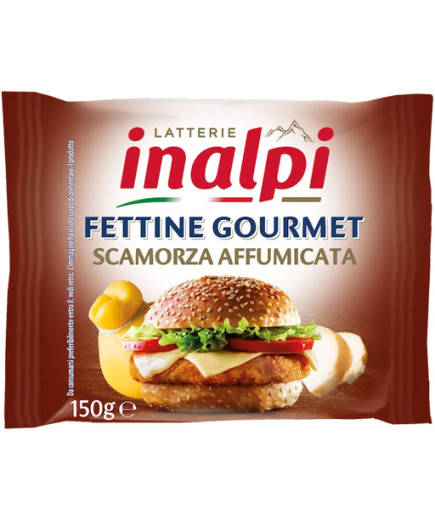 INALPI FETTINE SCAMORZA AFFUMICATA G.150