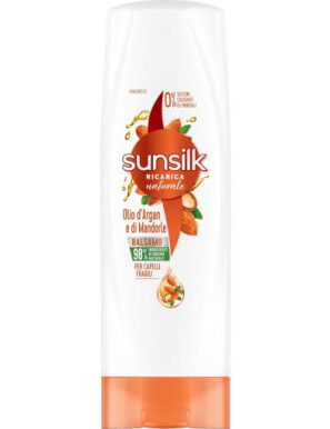 SUNSILK BALSAMO ML.200 OLIO D'ARGAN&MANDORLE RICARICA NATUR.