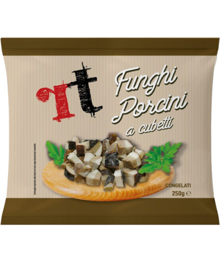 RT  FUNGHI PORCINI EXTRA ACUBETTI SURGELATI GR.250