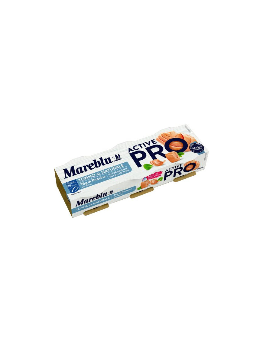 MAREBLU TONNO ACTIVE PRO NATURALE 3X60G LATT. MSC