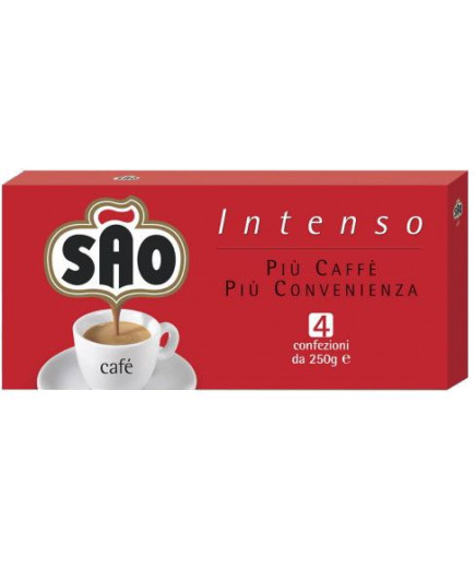 SAO CAFFE' G.250X4 INTENSO