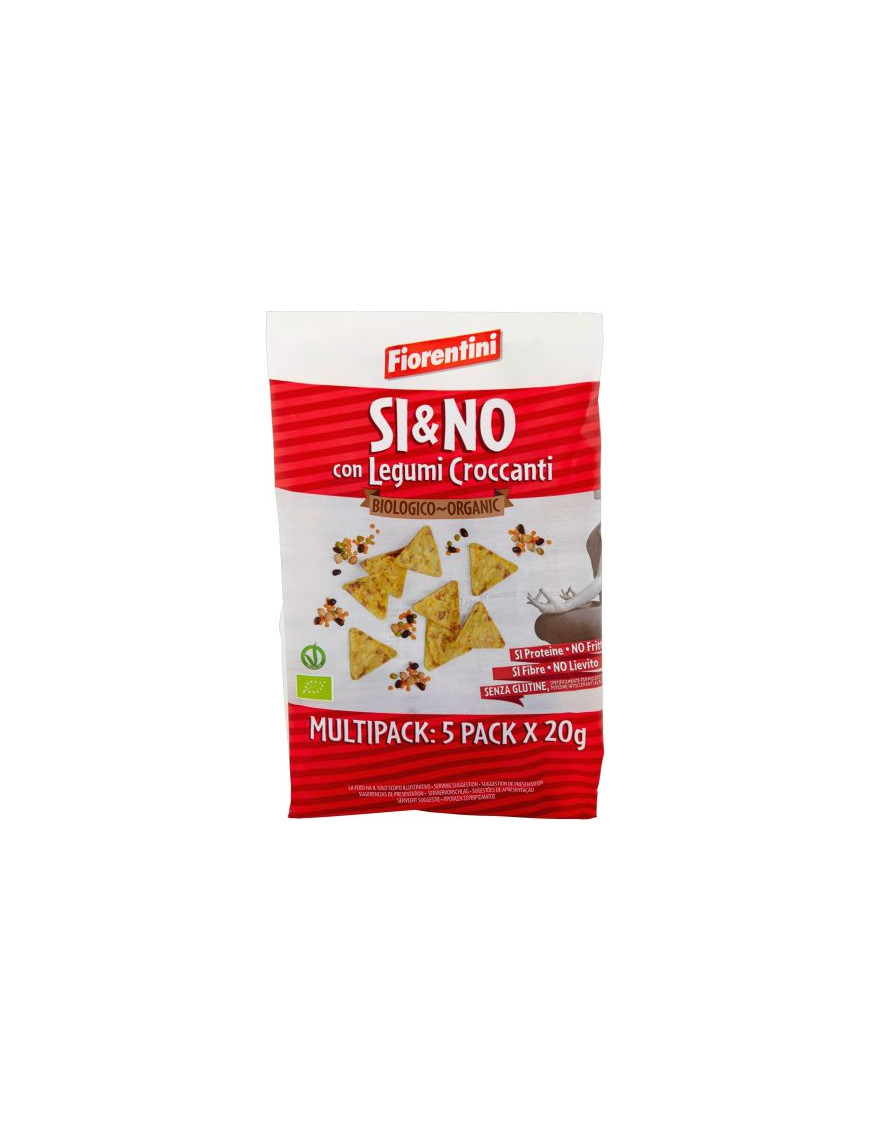 FIORENTINI SI&NO TRIANGOLI MAIS E LEGUMI BIO GR.20X5 - MULTI