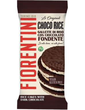 FIORENTINI GALLETTE RISO CON CIOCC. FONDENTE S/GLUT GR.100