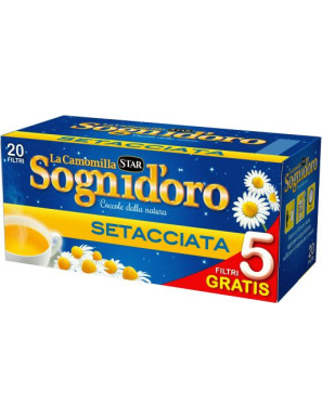 Star Sogni D'Oro Camomilla Setacciata Filtri 15+5 Omaggio