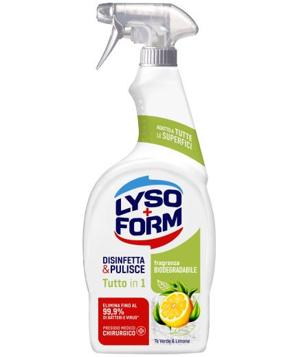 LYSOFORM TUTTO IN UNO SPRAY DISINF.&PULIS.TE' V.LIMON.ML.700