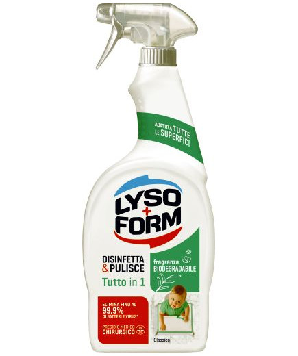 LYSOFORM TUTTO IN UNO SPRAY DISINFETTA&PULISCE ML.700