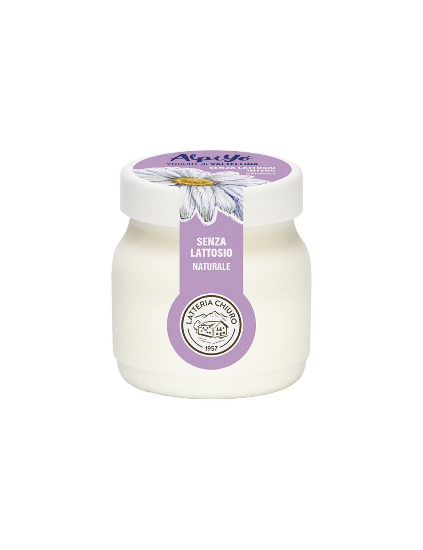 ALPIYO' YOGURT NATURALE S/LATTOSIO GR.125