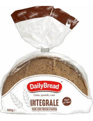 DAILY BREAD PANE INTEGRALE GR500 CON FIOCCHI D'AVENA