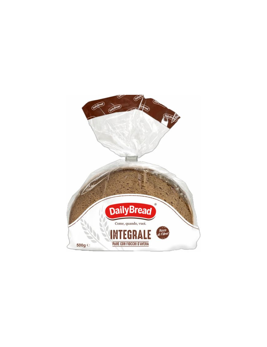 DAILY BREAD PANE INTEGRALE GR500 CON FIOCCHI D'AVENA