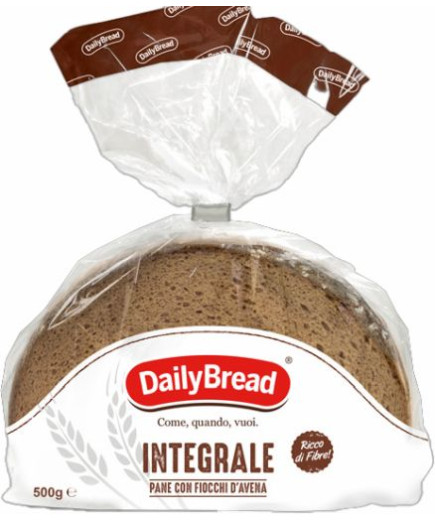 DAILY BREAD PANE INTEGRALE GR500 CON FIOCCHI D'AVENA