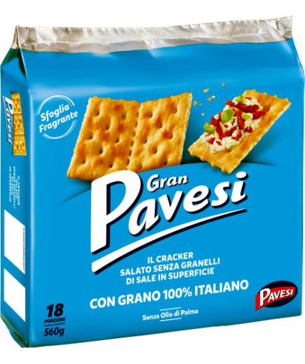 Pavesi Cracker No Salati G.560