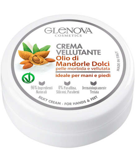 GLENOVA CREMA MANI E PIEDI OLIO DI MANDORLE DOLCI ML 120