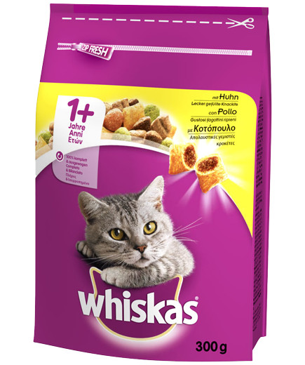 WHISKAS CROCCANTINI TONNOG.300