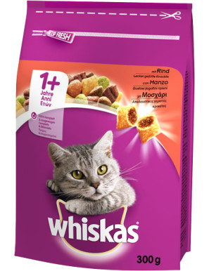 WHISKAS CROCCANTINI MANZOG.300