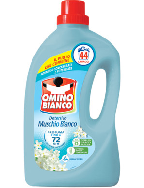 OMINO BIANCO LAV.LIQ.44 LAVAGGI LT.1,76 MUSCHIO BIANCO