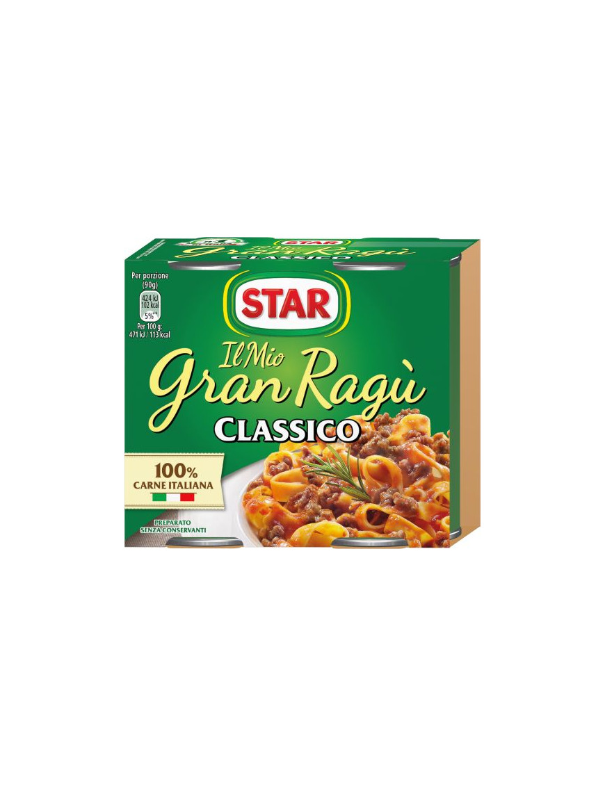 Star Ragu' Carne gr.180X2